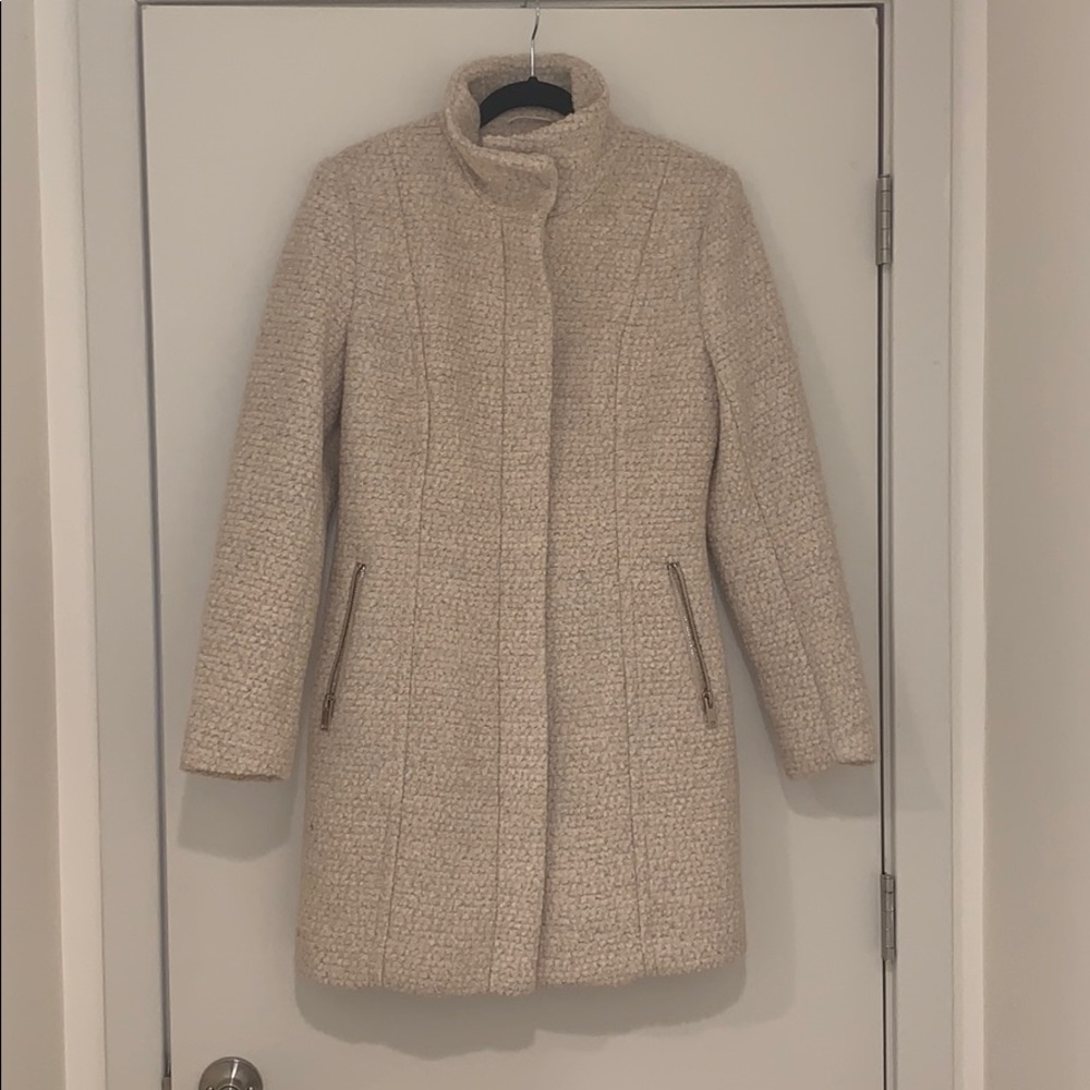 H&M Beige Wool Coat